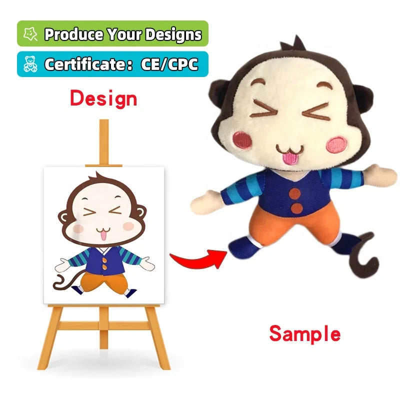 New Design Custom Stuffed Plush Toys Stuffed Animal Plush Toy Manufacturer