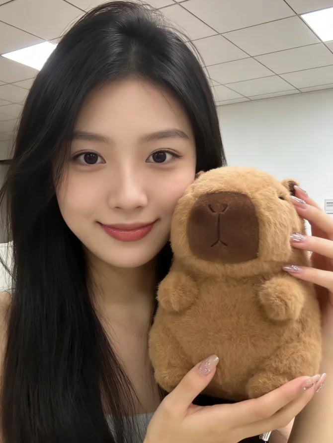 Capibala Bread Doll Capybara Plush Toy Birthday Soft Kawaii Polyester PP Cotton Custom Animal