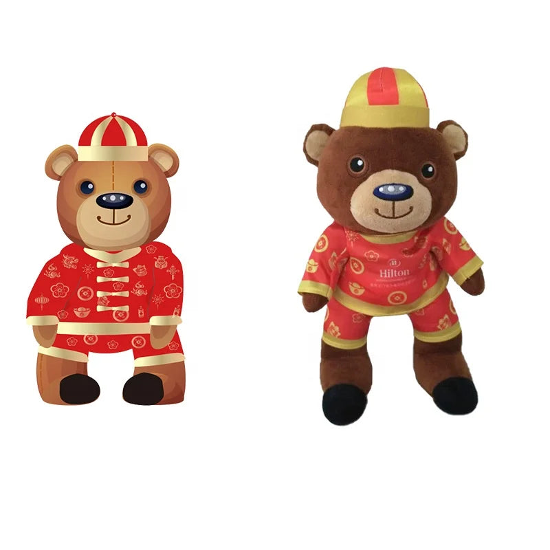 OEM Popular Mini Stuffed Graduation Animals Plush Animal Toys