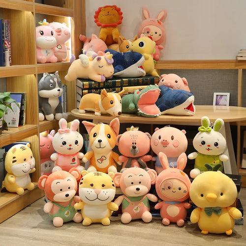 13-21inch 35-55cm Wholesale Plush Large Size Doll Animal Doll Activity Gift Cartoon Doll Bulk Stuffed Plush Toy