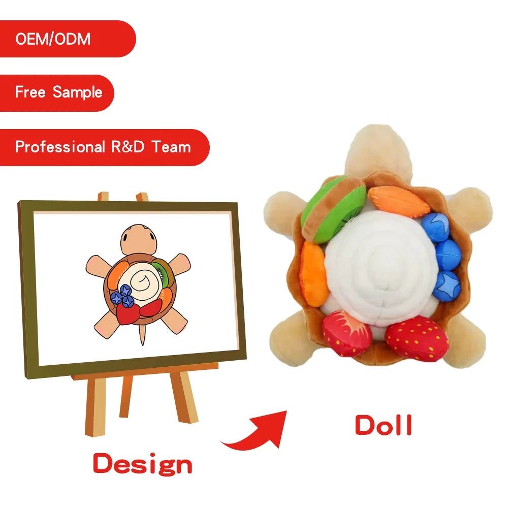 Hot Selling Custom Logo Stuffed Long Hair Plush Animal Toy With Quality PP Cotton