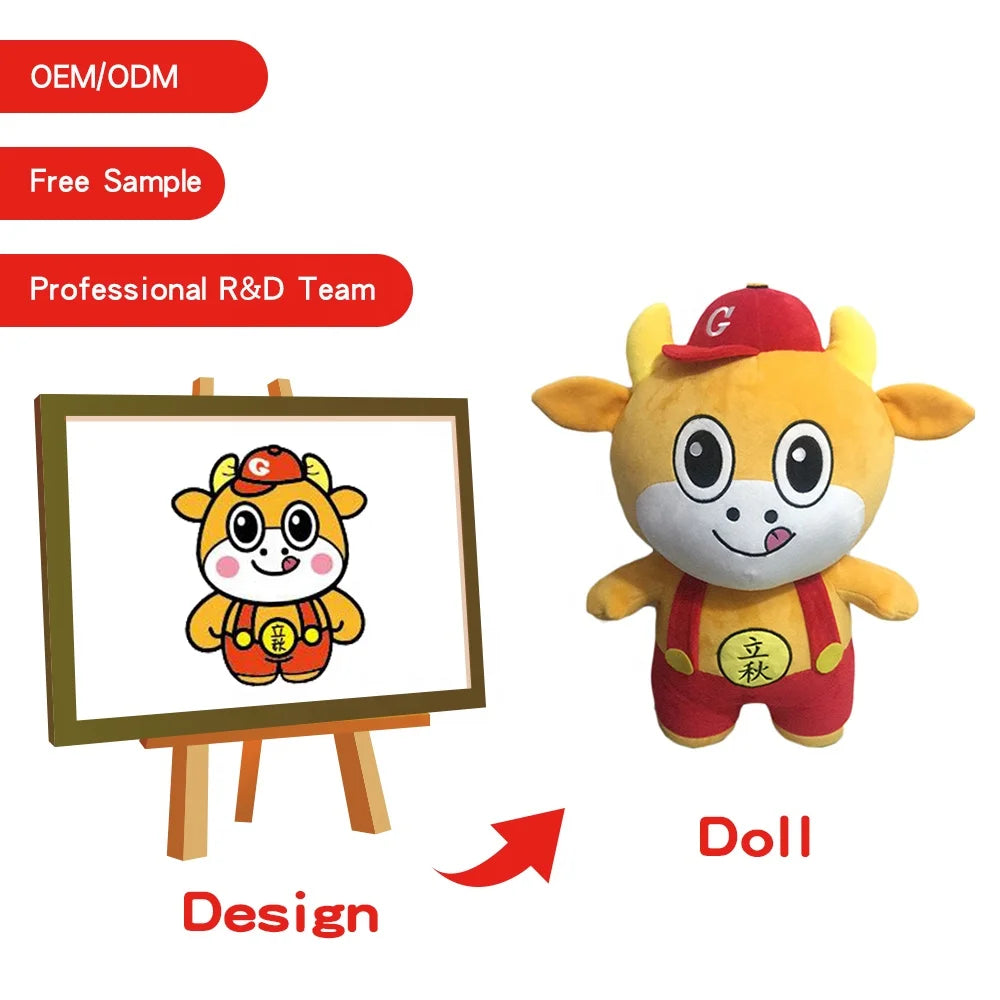 Manufacturer Factory Iso9001 Audit Custom OEM Stuffed Plush Toys Custom Toy Colorful Custom Made Soft Toy