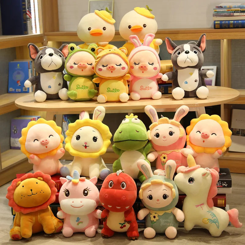 13-21inch 35-55cm Wholesale Plush Large Size Doll Animal Doll Activity Gift Cartoon Doll Bulk Stuffed Plush Toy
