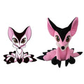 Customized Packaging Box OEM Custom Soft Plush Toy Stuffed Animal Fox