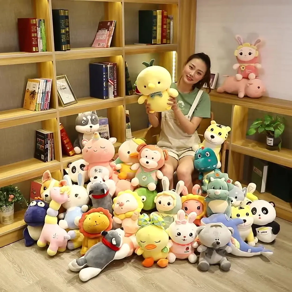 13-21inch 35-55cm Wholesale Plush Large Size Doll Animal Doll Activity Gift Cartoon Doll Bulk Stuffed Plush Toy