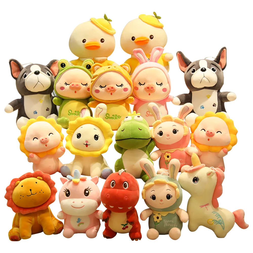 13-21inch 35-55cm Wholesale Plush Large Size Doll Animal Doll Activity Gift Cartoon Doll Bulk Stuffed Plush Toy