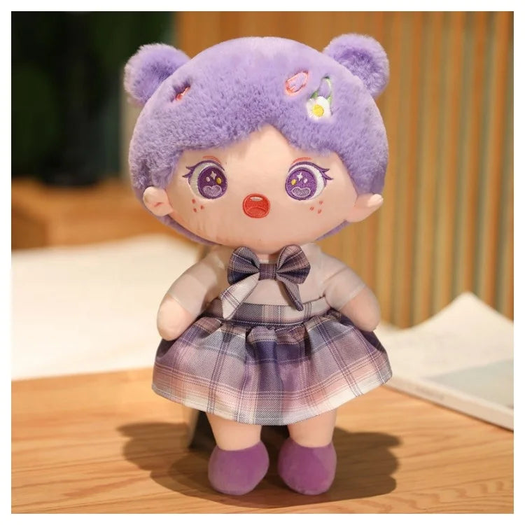 Factory Wholesale Customized Plush Dolls Low MOQ Self-made Cartoon Character Plush Toys